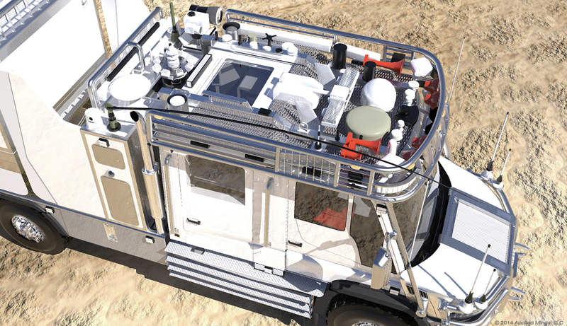 Illustration for article titled Este camión de alta tecnología para expediciones es el Optimus Prime de las autocaravanas